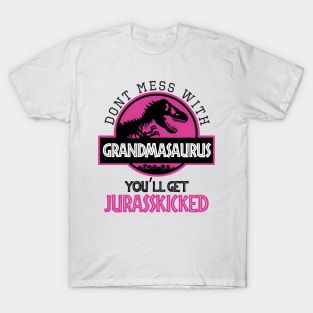 Grandmasaurus | Jurassic Park Theme T-Shirt